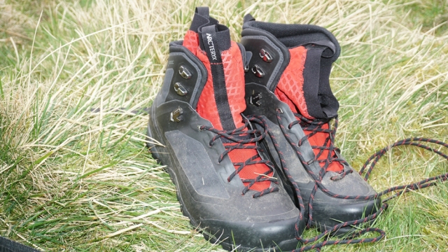 The boots - a pair of Arc’teryx Bora 2's. These are not the boots you are looking for...
